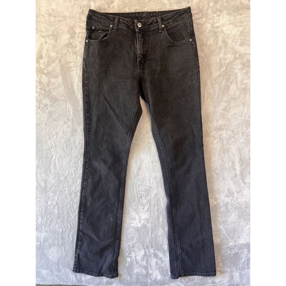 20X Jeans Womens 5/6 Black Bootcut Mid‎ Rise Stretch Denim